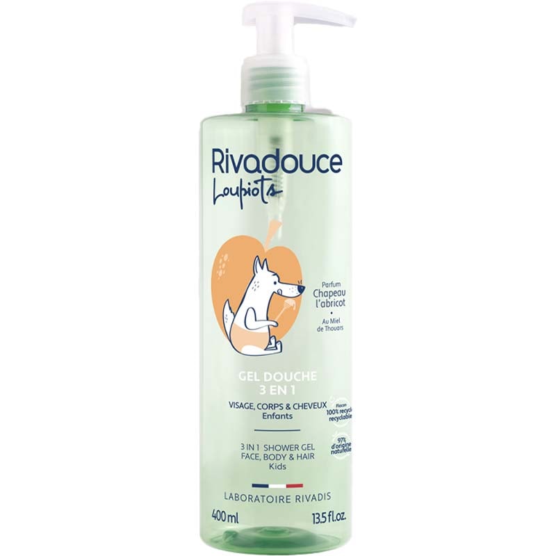 Gels douche 3-en-1 - Chapeau l'abricot - Enfant - 3 x 400 ml