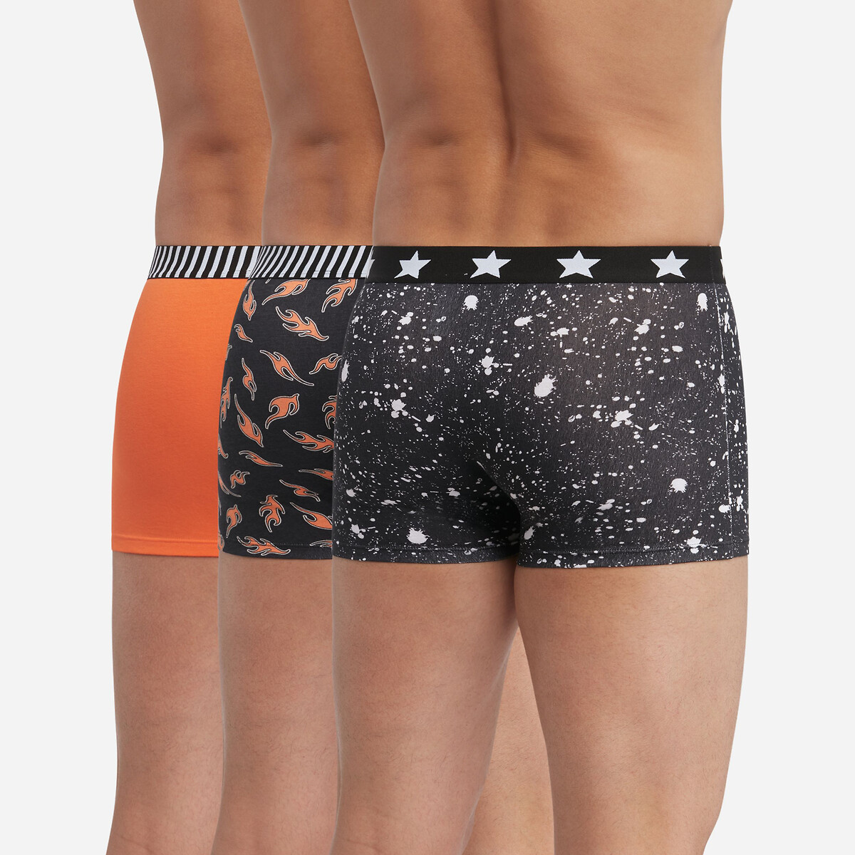 DIM<br>Conjunto de 3 cuecas boxer Dim Vibes