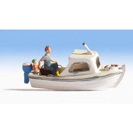 NOCH Fischerboot mit Figuren