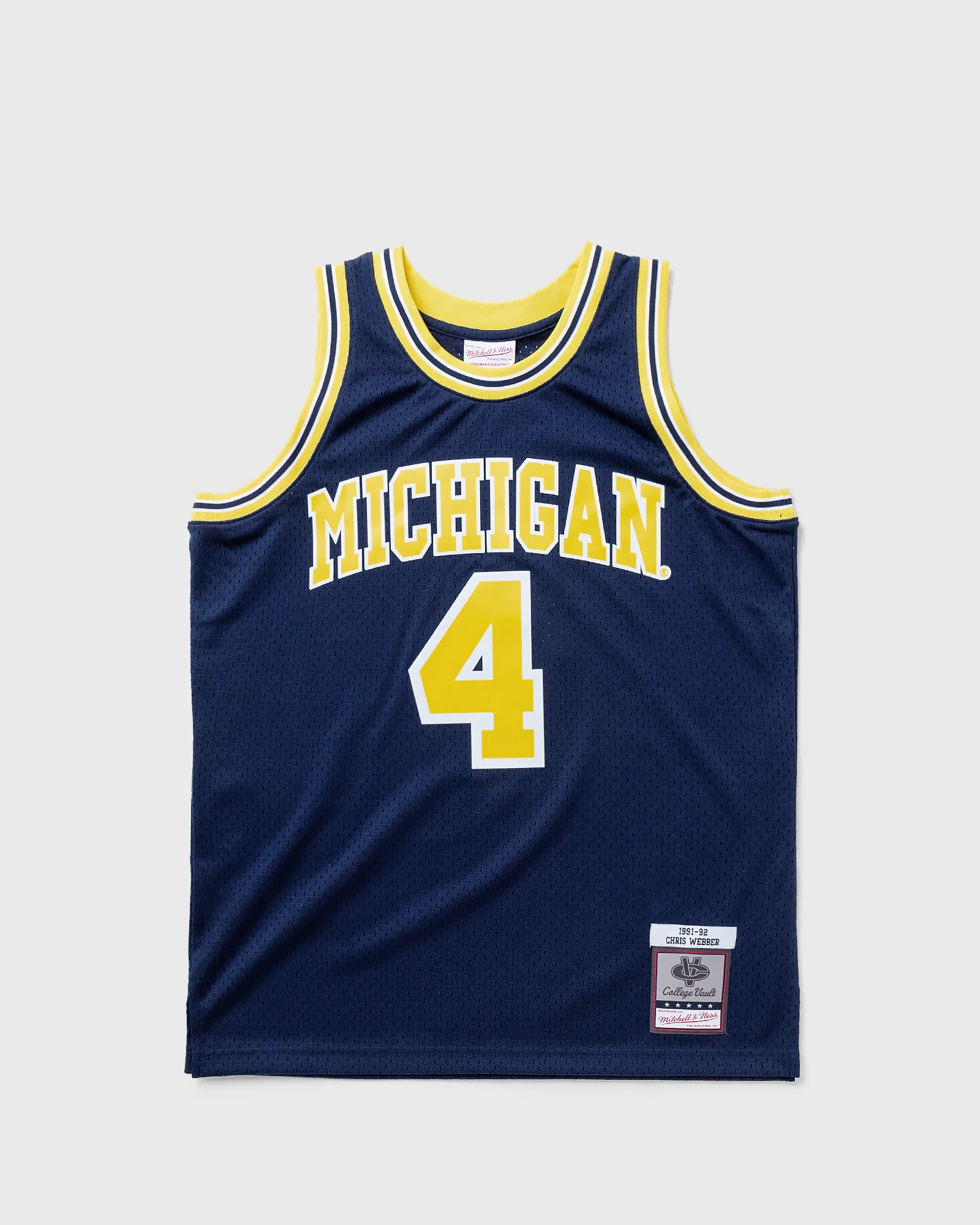 Mitchell & Ness NCAA Swingman Jersey University of Michigan 1991-92 Road CHRIS WEBBER #4