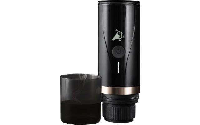 Aqiila Nespresso tragbare Espressomaschine geeignet für Kaffeekapseln und gemahlenen Kaffee