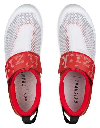 Chaussures de Triathlon Fizik Hydra Blanc/Rouge