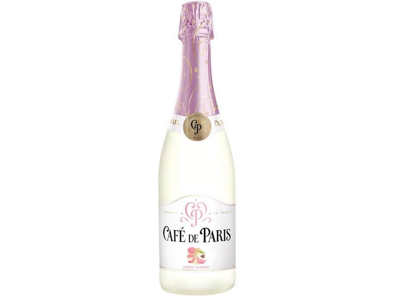 Café de Paris Lychee Flavour 0.75 l Erfrischender Schaumwein mit Litchi-Geschmack