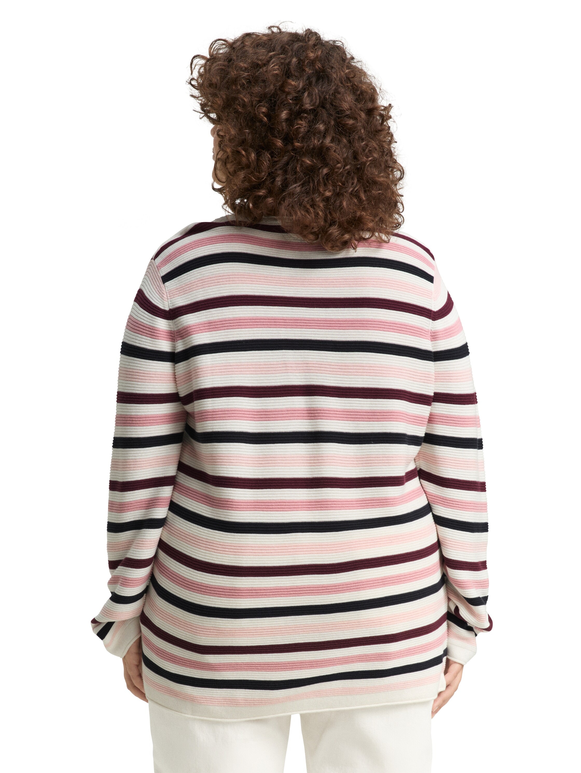 TOM TAILOR PLUS Strickpullover aus Bio-Baumwolle