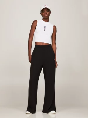 Regata cropped com logo de arquivo