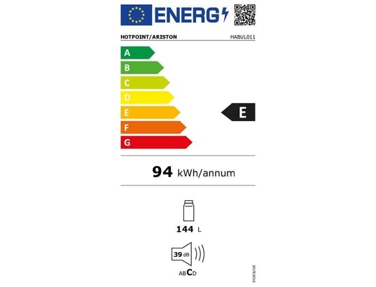 HOTPOINT ARISTON - Table top encastrable HABUL011, 144 litres, Tout utile, Eclairage LED