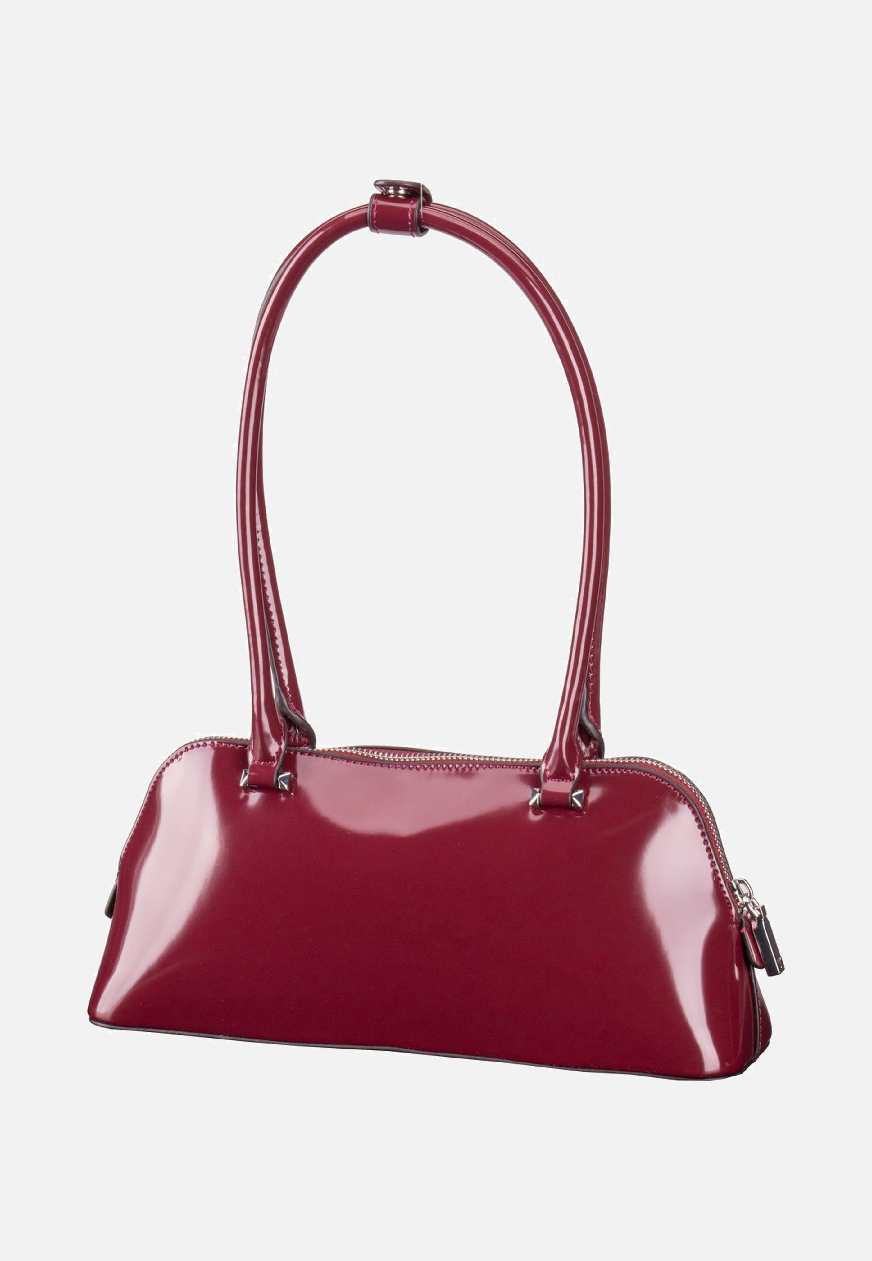 Arnela Shoulder Satchel Burgundy - Abendtasche