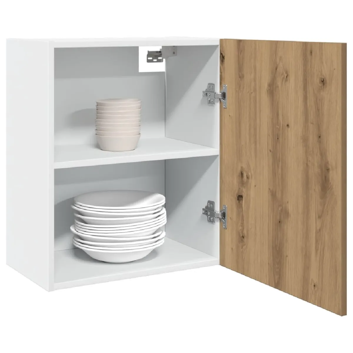VidaXL Armoire suspendue - Chêne artisanal 50x31x60 cm