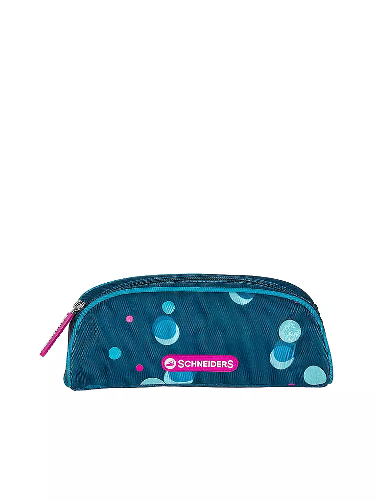 SCHNEIDERS Schultaschen Set Ergolite 9tlg Polkadot petrol