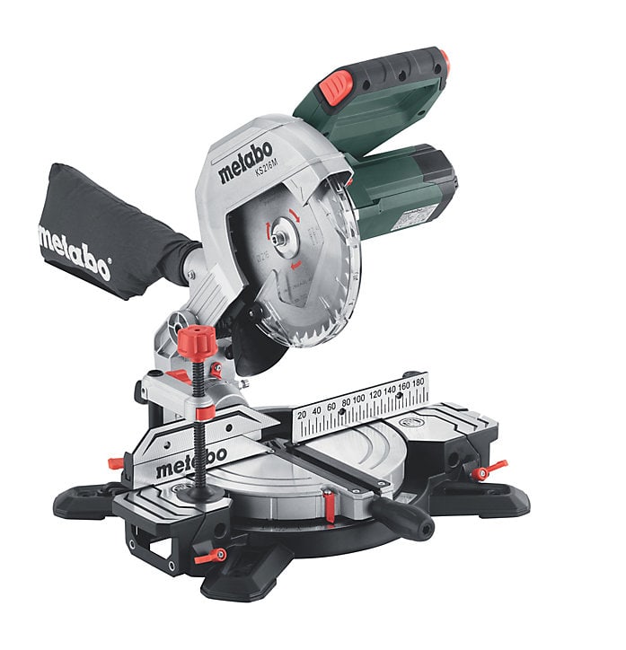 Scie à onglet radiale Metabo KS216M 1100W ø216 mm