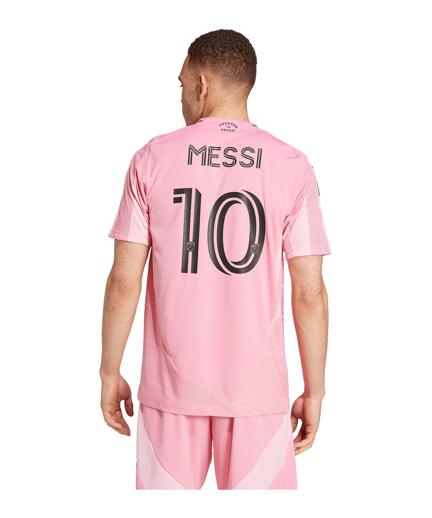 adidas Inter Miami Auth. Trikot Heim 2025 Messi Rosa