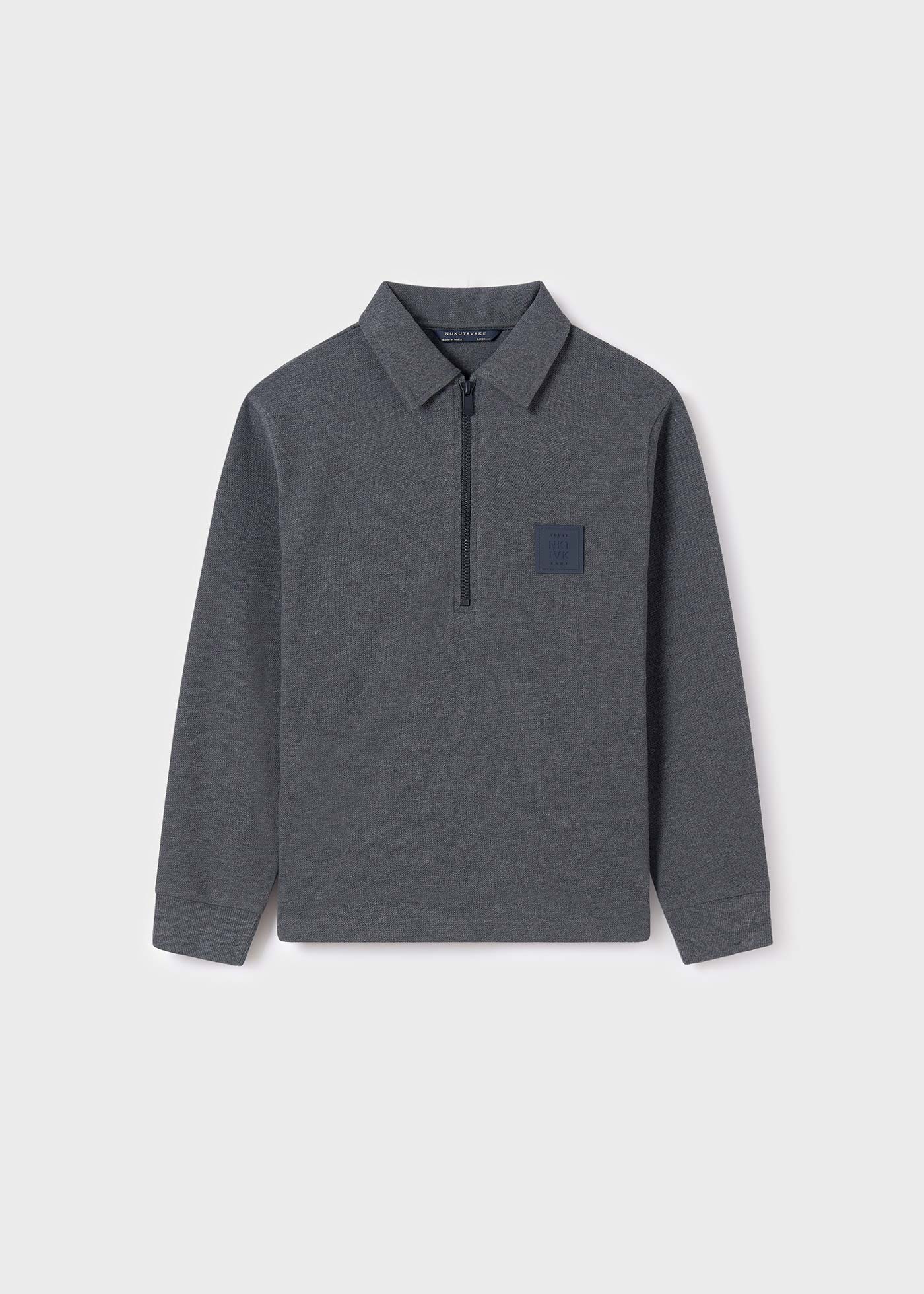 Melhor polo de algodão para menino com chamas