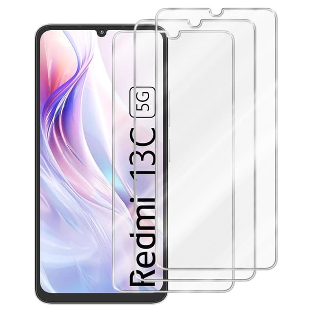 Xiaomi Redmi 13C 3x Skærmbeskytter Beskyttelsesfolie