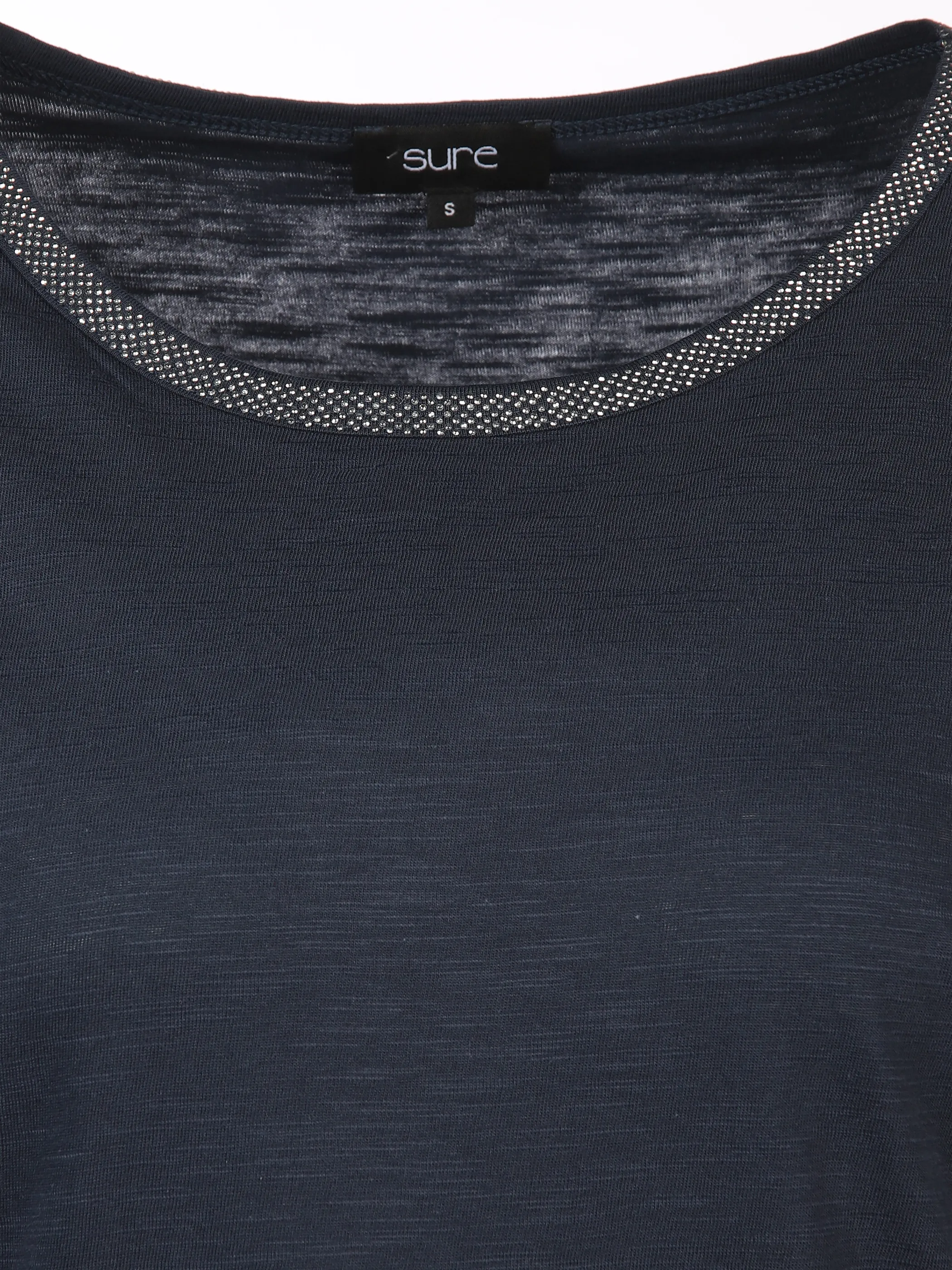 Damen Shirt mit Strassbesatz