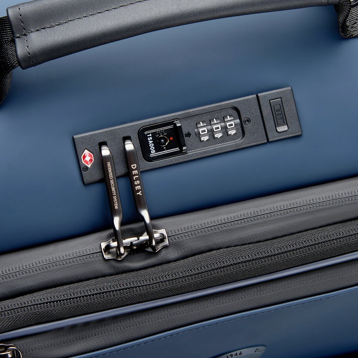 Delsey Turenne Soft Cabin Trolley S Expandable dark blue