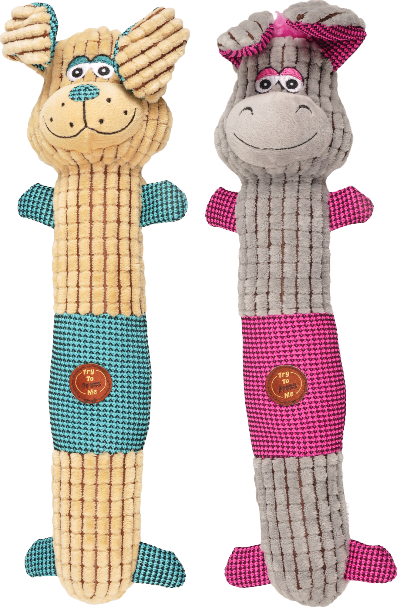 Flamingo f-517242 - Peluches Animaux Siffleurs pour Chiens