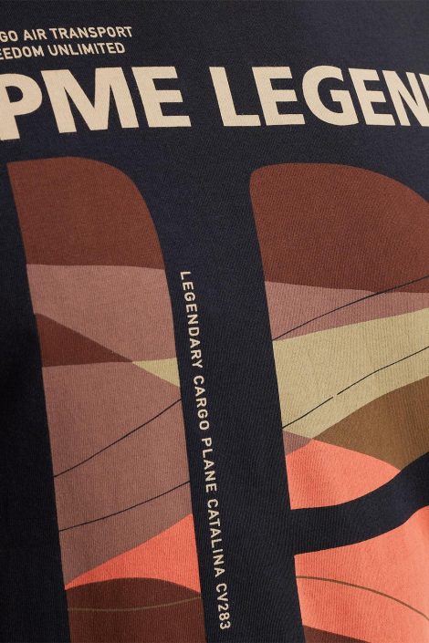 PME legend blauwe heren t-shirt