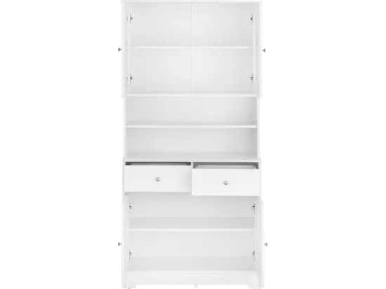 Kate Buffet 2+2 Portes Blanc