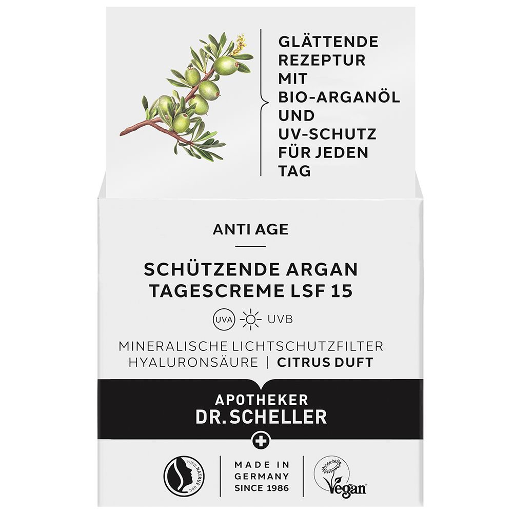 DR.SCHELLER Schützende Argan Tagescreme LSF 15