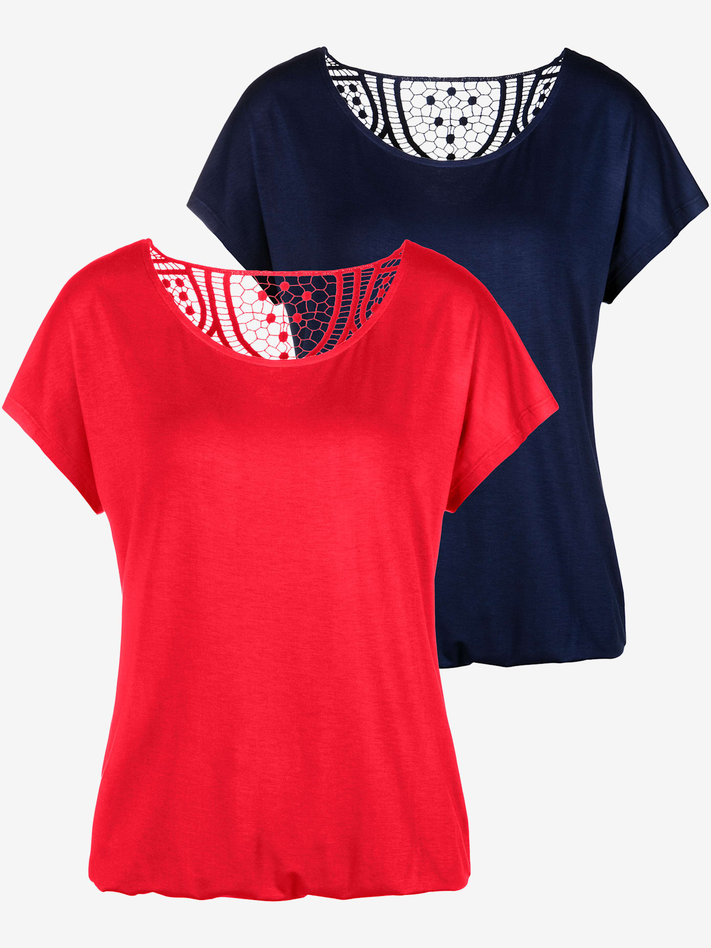 Lot de 2 t-shirts vivance aux superbes coloris