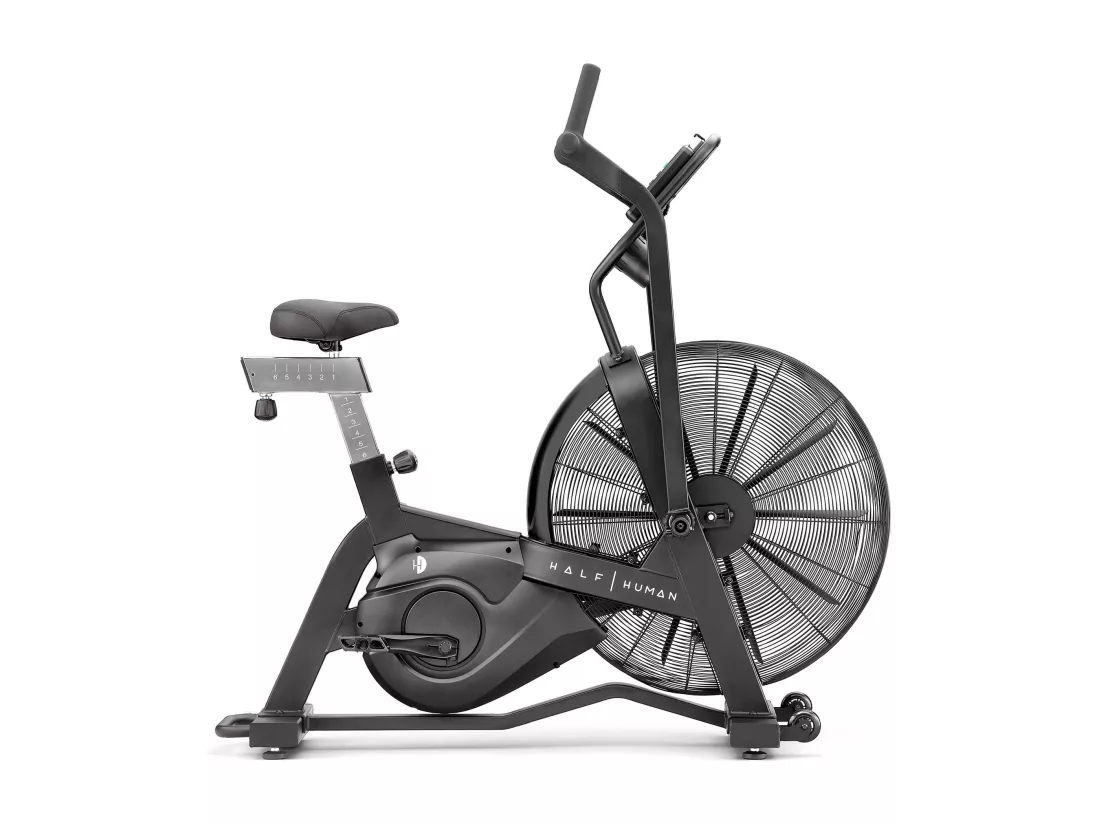 Vélo de fitness à Air - Half Human - Modèle AIR BIKE - Maison/Appartement - Écran LCD 7 programmes
