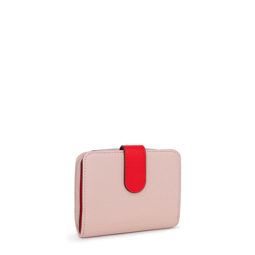 Nova bolsa Dubai rosa e bege