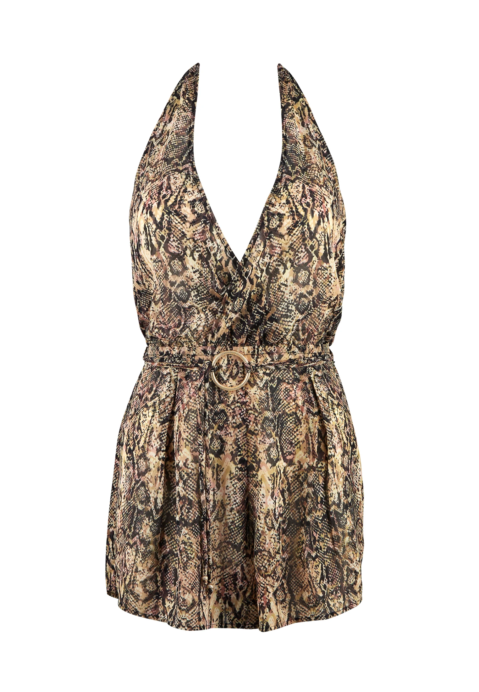 EVENING SAND - Combishort teddy | Beige