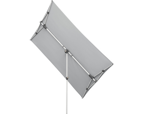 Schneider Novara balkonparasol, 190 x 140 cm, zilvergrijs