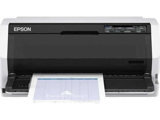 Epson LQ 690IIN - Printer - S/H - dot-matrix - 360 x 180 dpi - 24 pin - USB 2.0, parallel, LAN