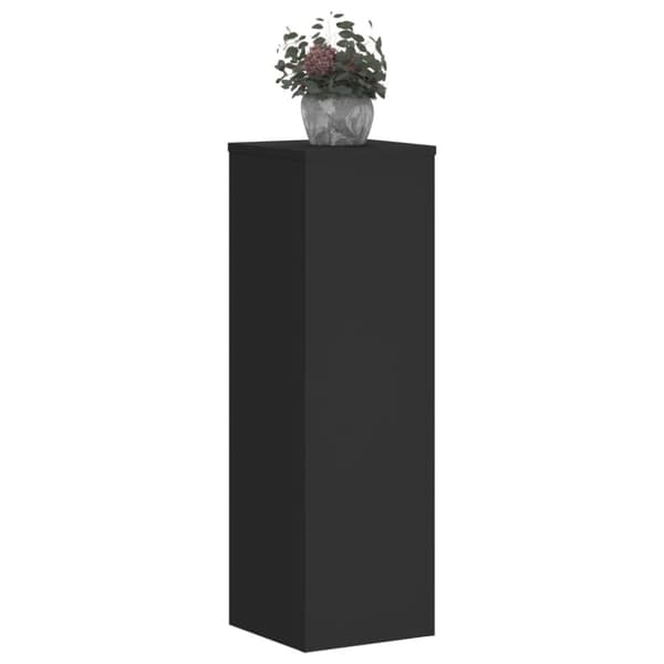 vidaXL Plantestativer 2 stk svart 25x25x80 cm konstruert tre