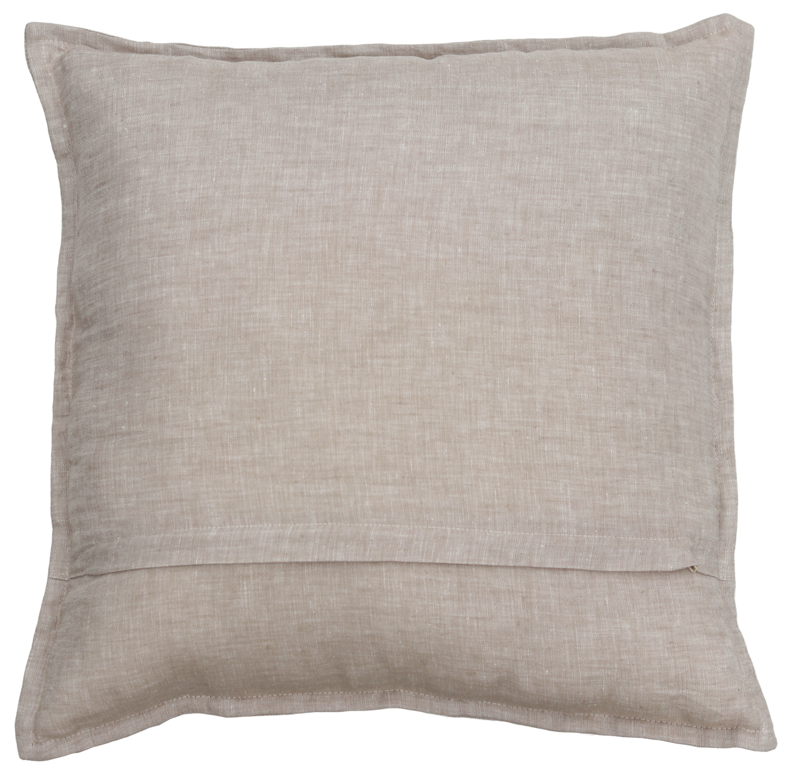 kussen soft linnen kiezel 48x48cm