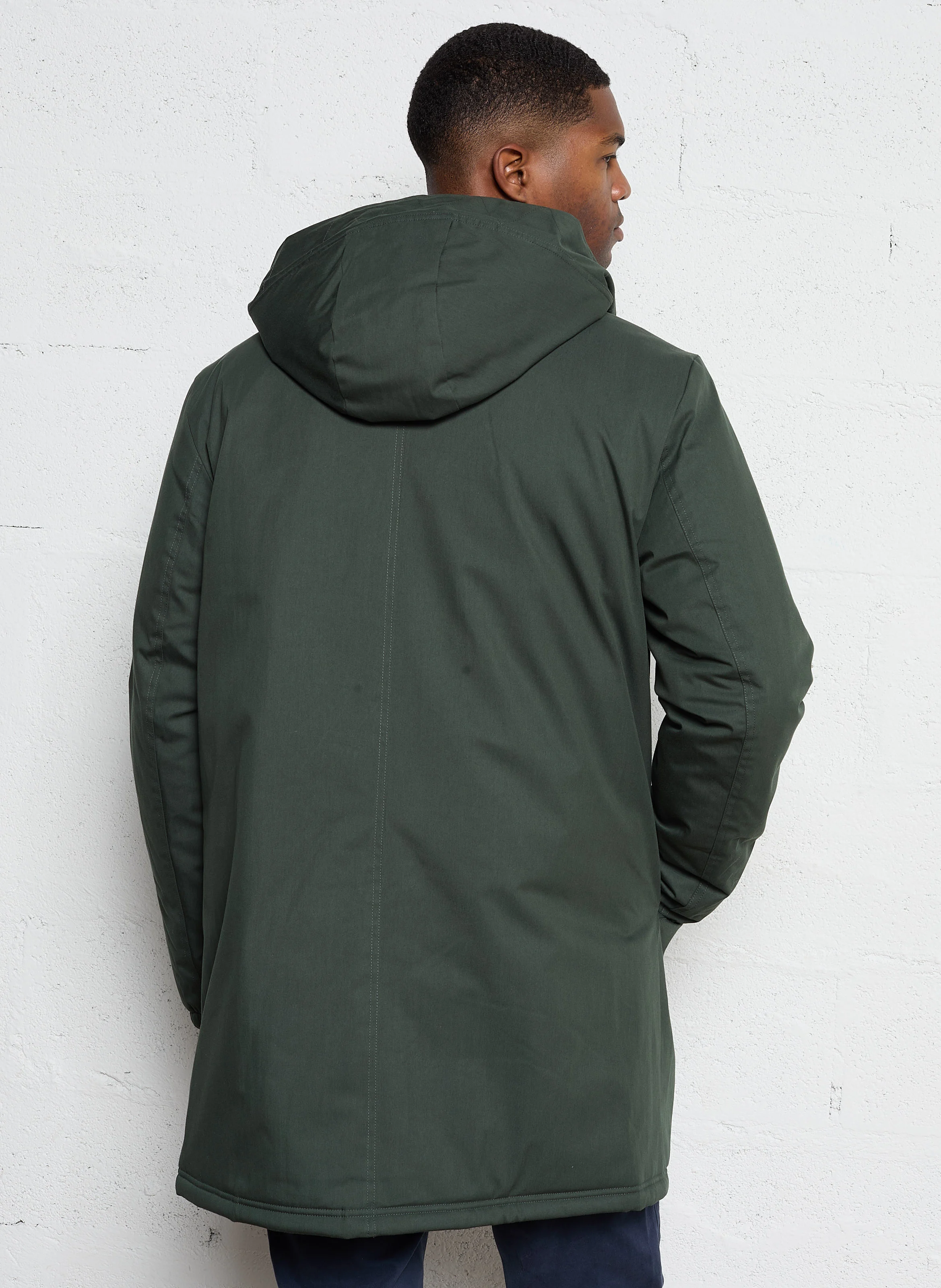 CHEVERNY - Parka oversize en coton mélangé | Vert
