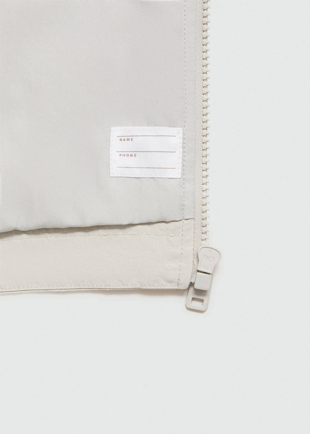 Mango Kids tussenjas grijs