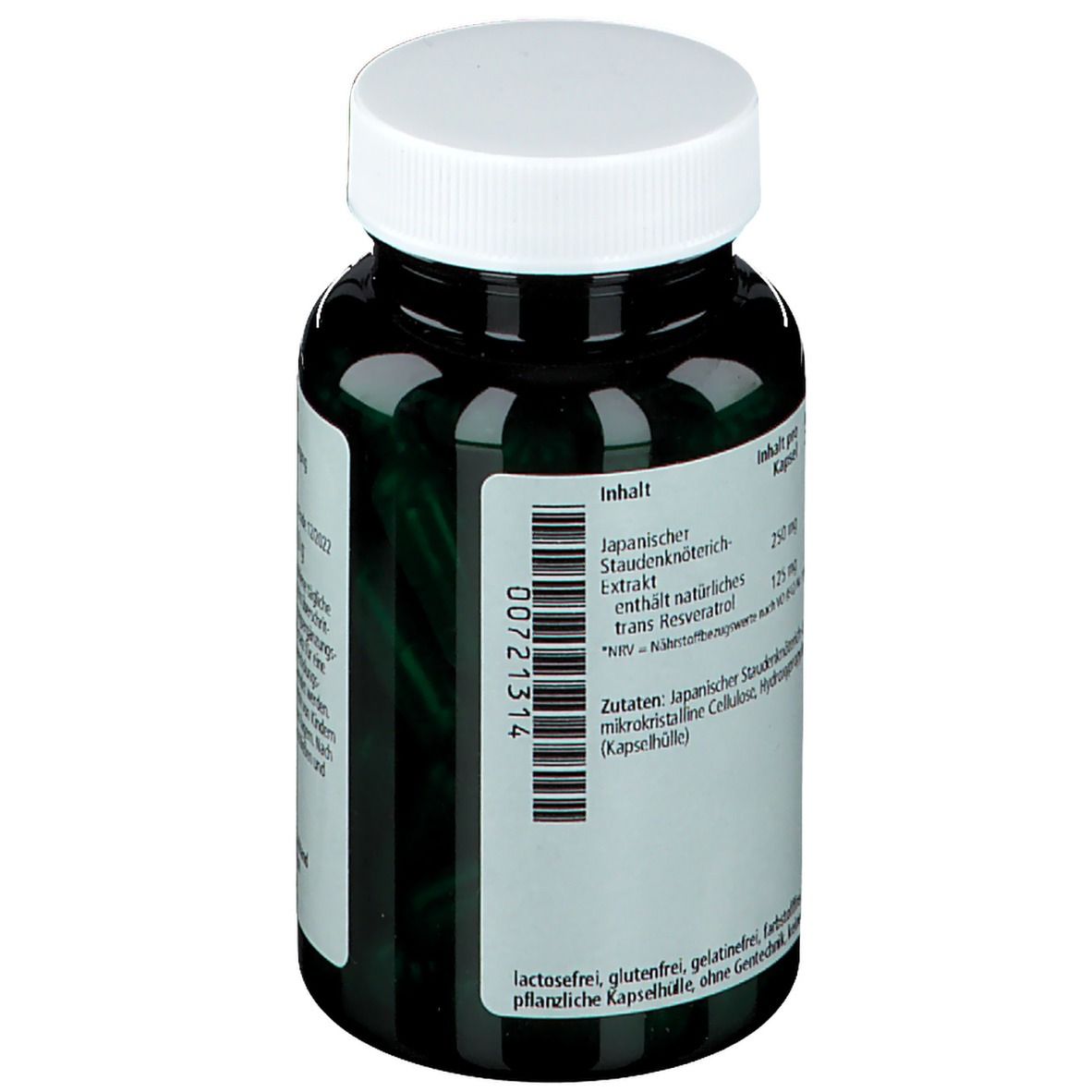 green line NUTRITHEKE Resveratrol