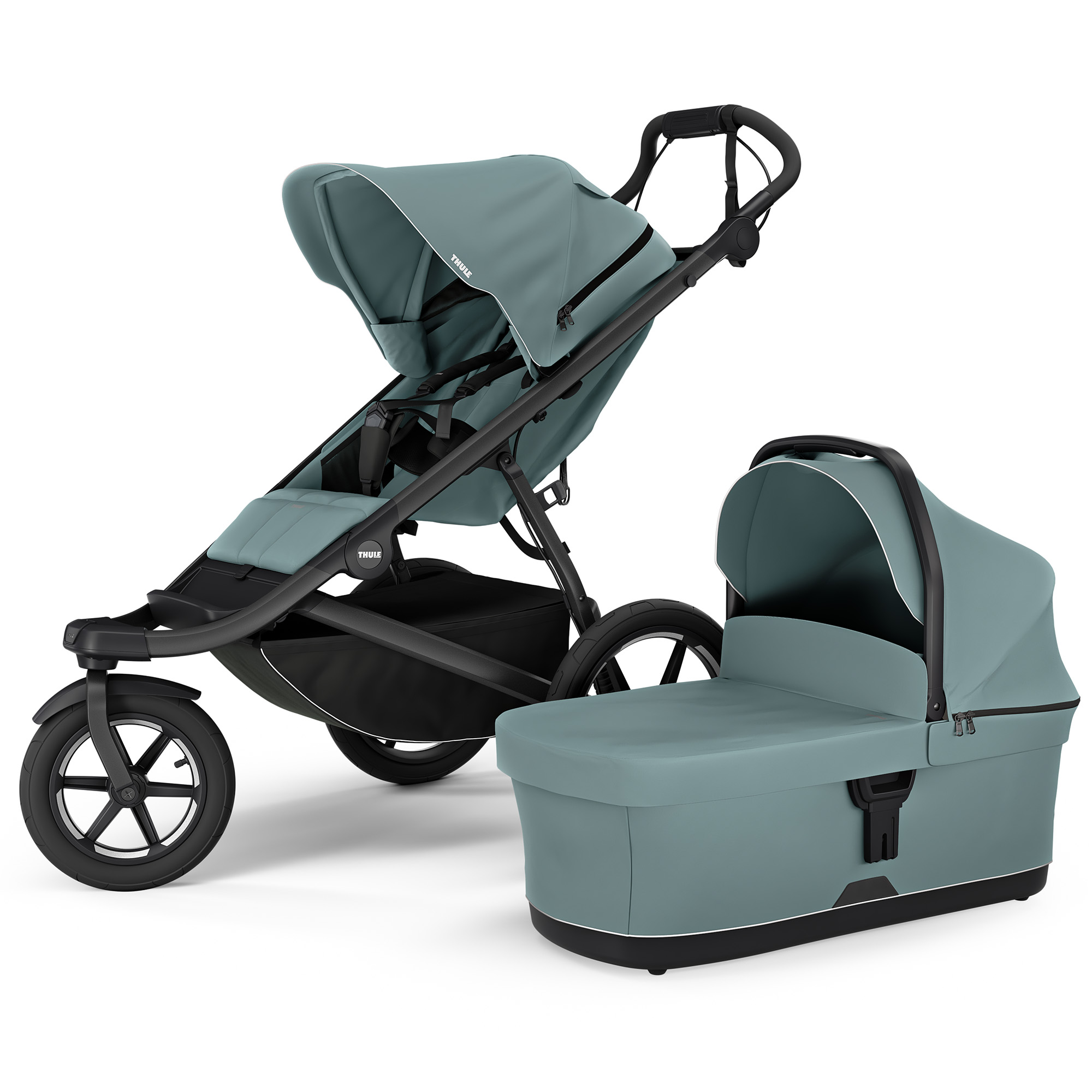 Thule Urban Glide reiswieg Mid Blue - reiswiegen - Prénatal