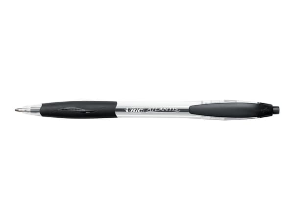 Kuglepen BIC Atlantis Classic 1,0 mm sort - (12 stk.)
