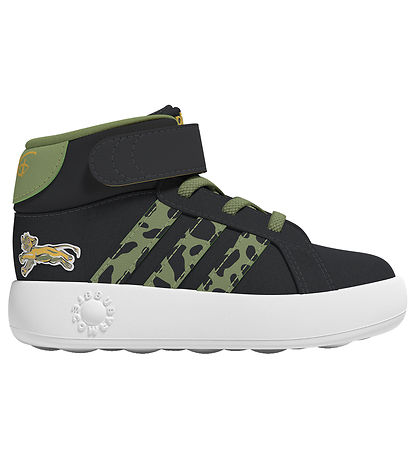 adidas Performance Sko -  Grønd Court Mid - LionKing -  Grøn