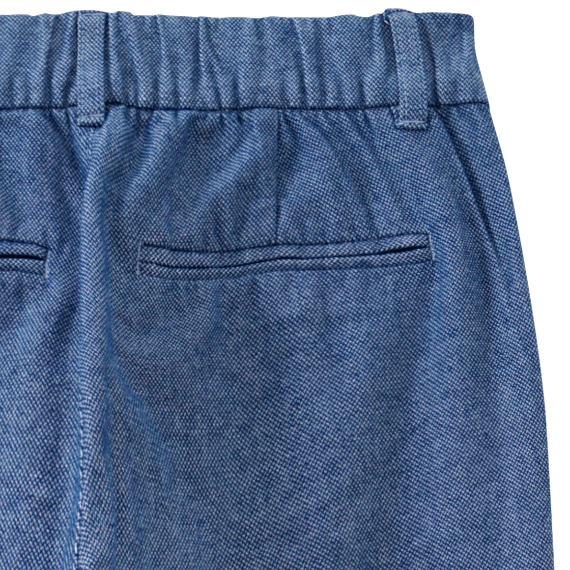 Yigga Jungen Anzughose mit verstellbarem Bund blau