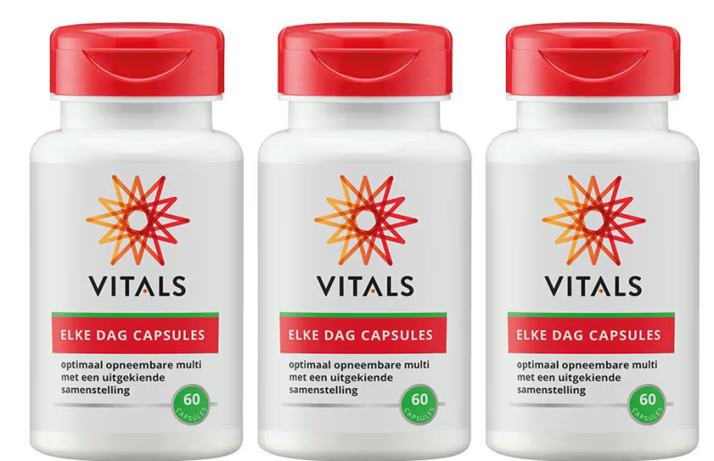Vitals Elke Dag Capsules 180 Stuks