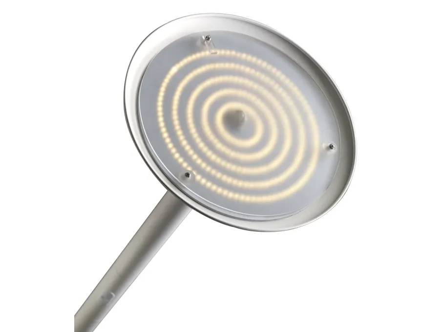 Unilux Pryska LED Uplight gulvlampe – hvid/træ