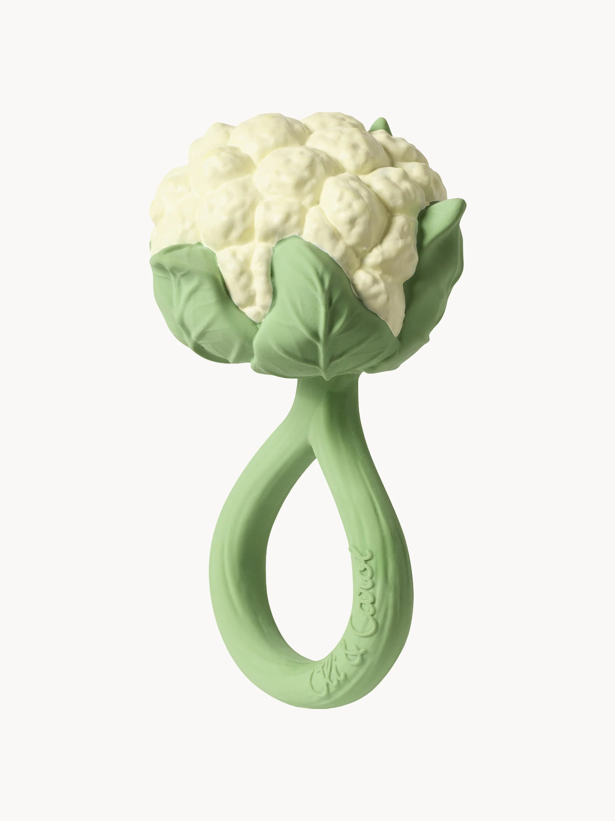Handgemaakte rammelaar Cauliflower