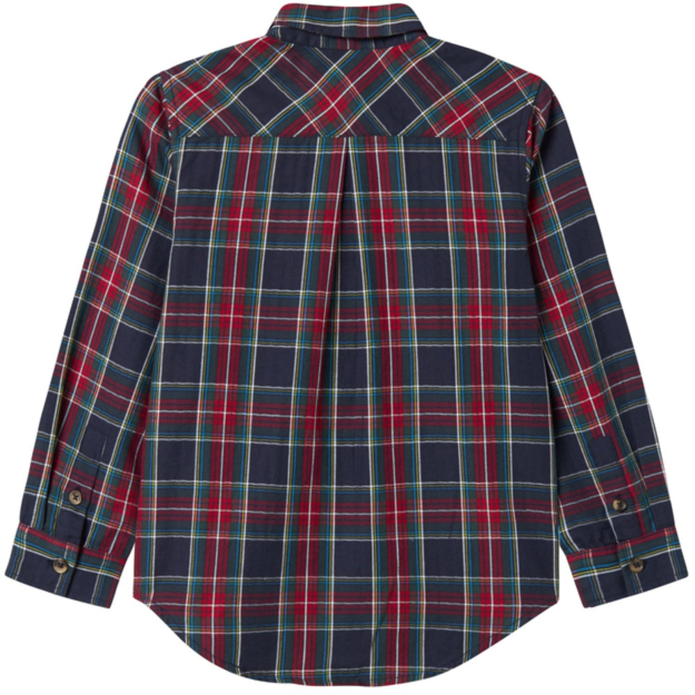Køb MarMar Check Pilot Navy Check Tommy Skjorte