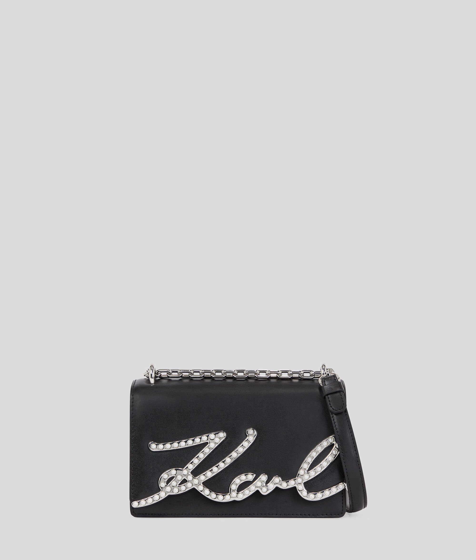 PETIT SAC PORTÉ ÉPAULE AVEC PERLES K/SIGNATURE