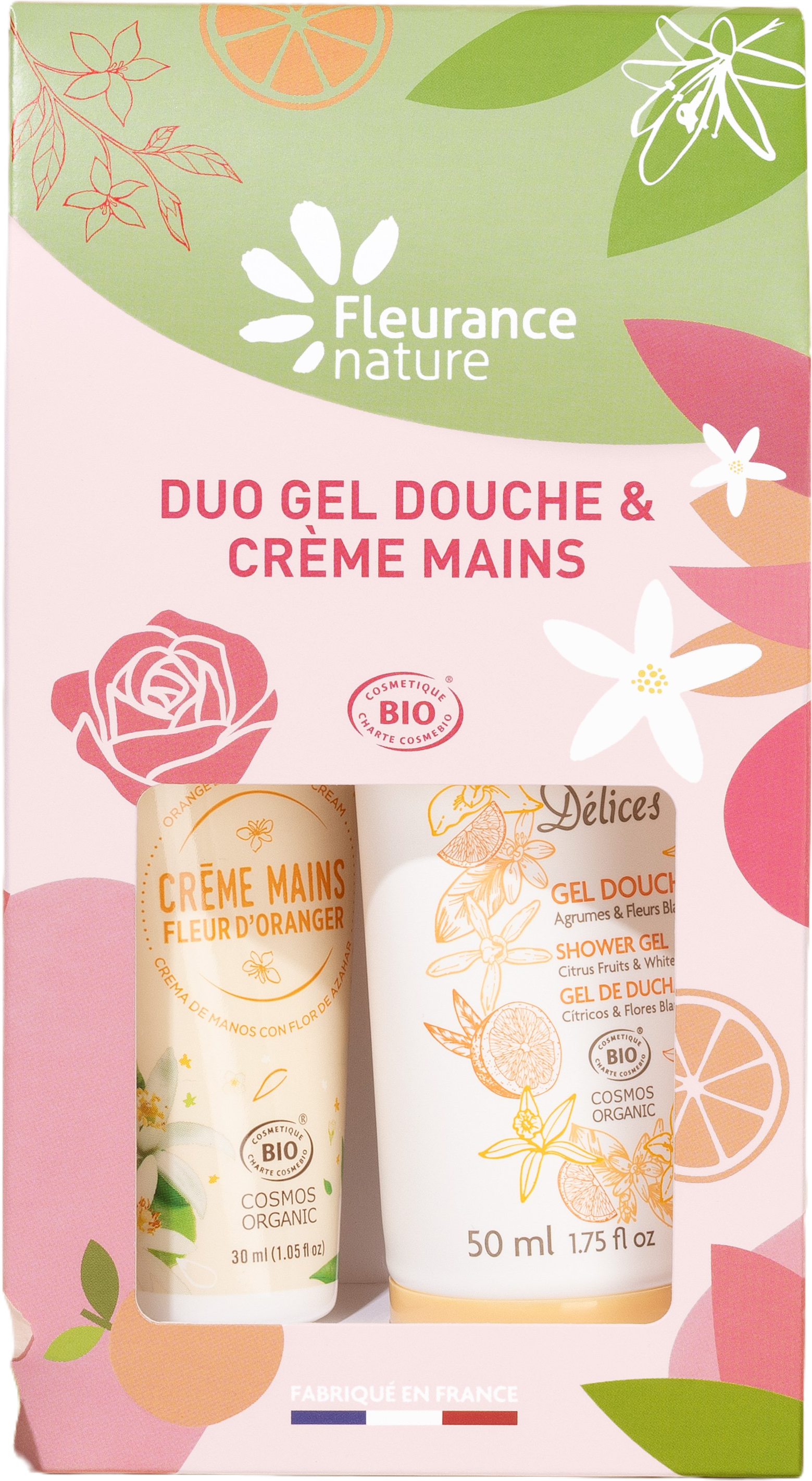 Fleurance nature  Body & Hands Gift Set, Orange Blossom