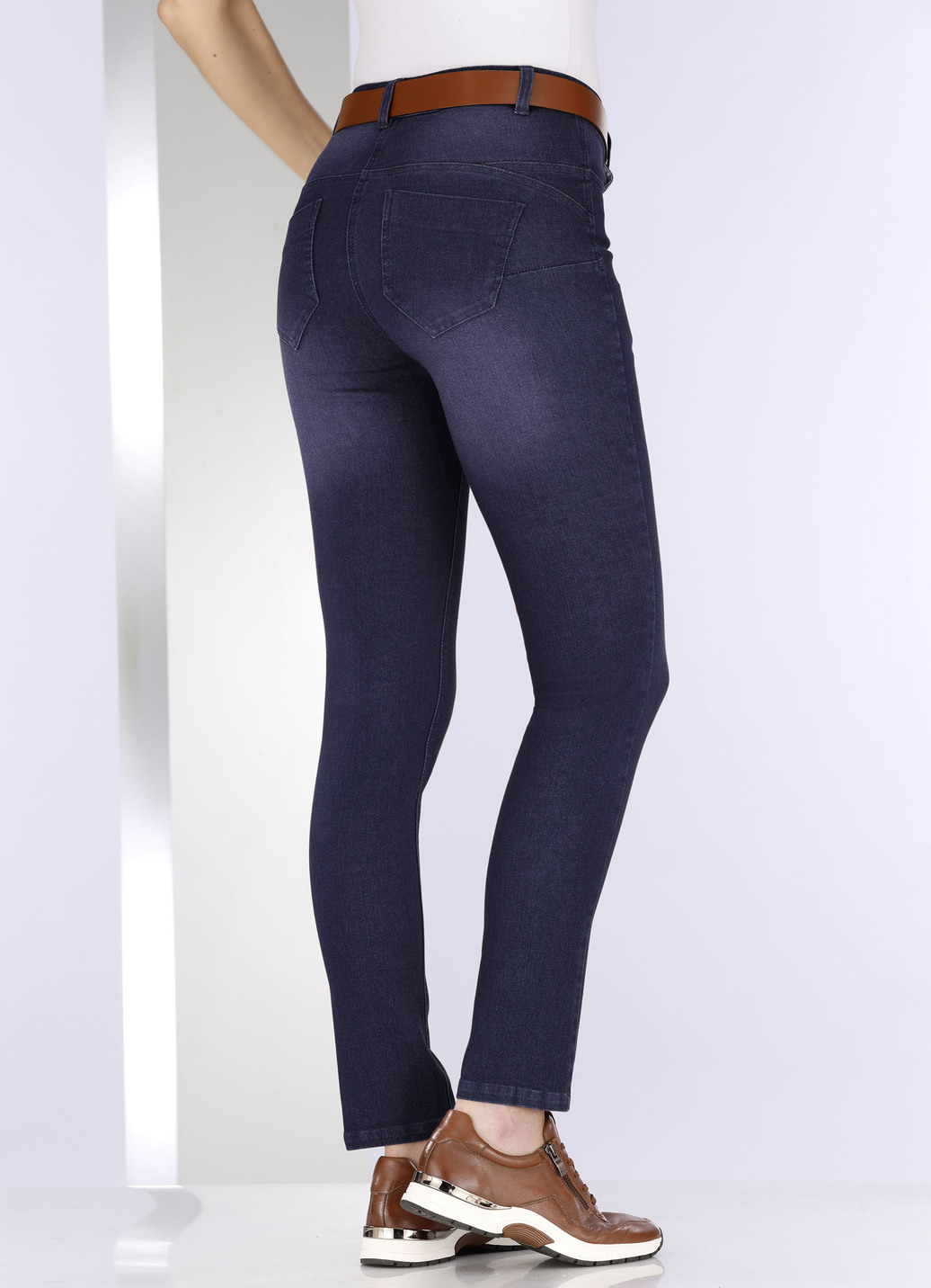 Jeans mit Push-up-Effekt