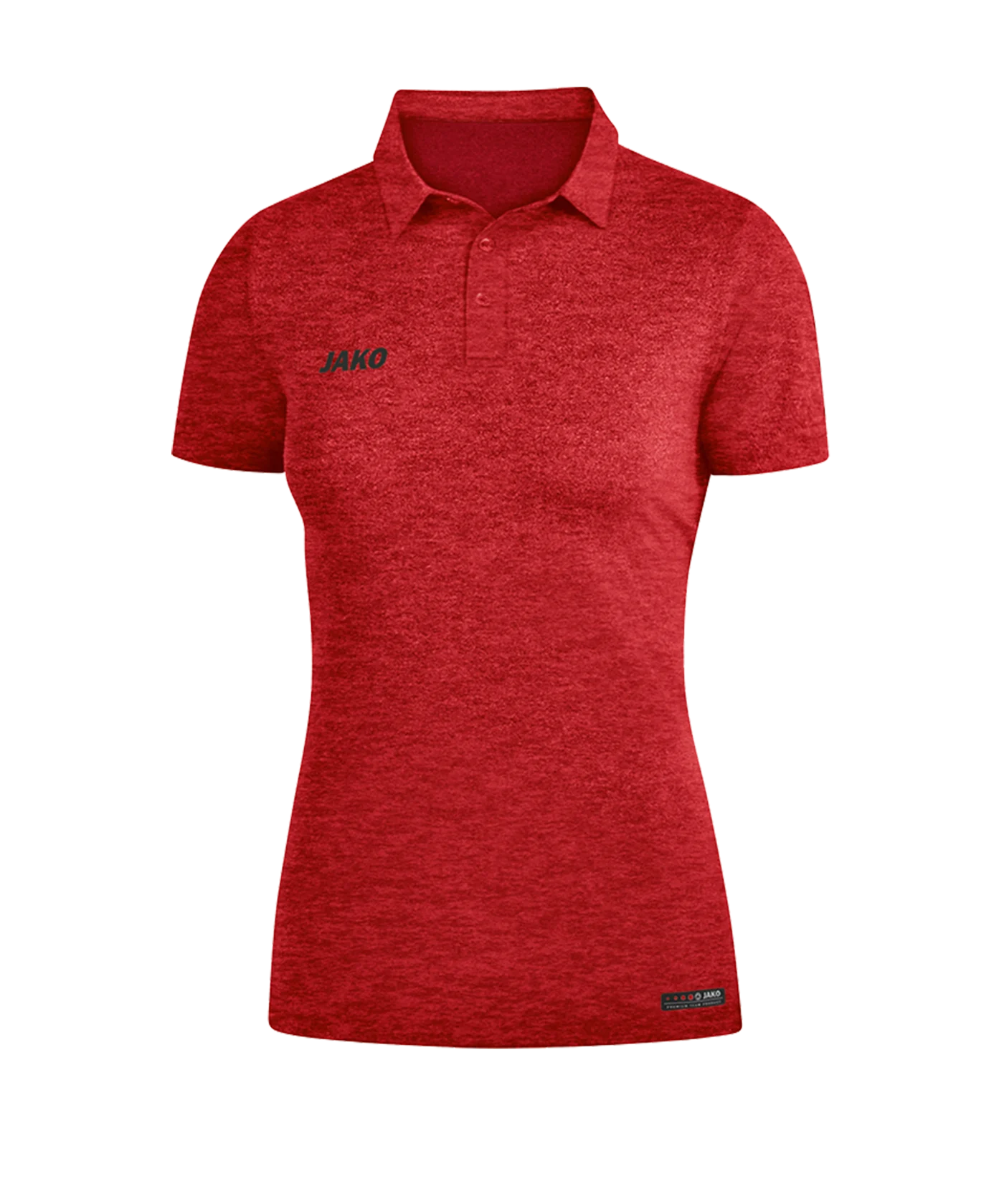JAKO Premium Basics Poloshirt Damen Rot F01