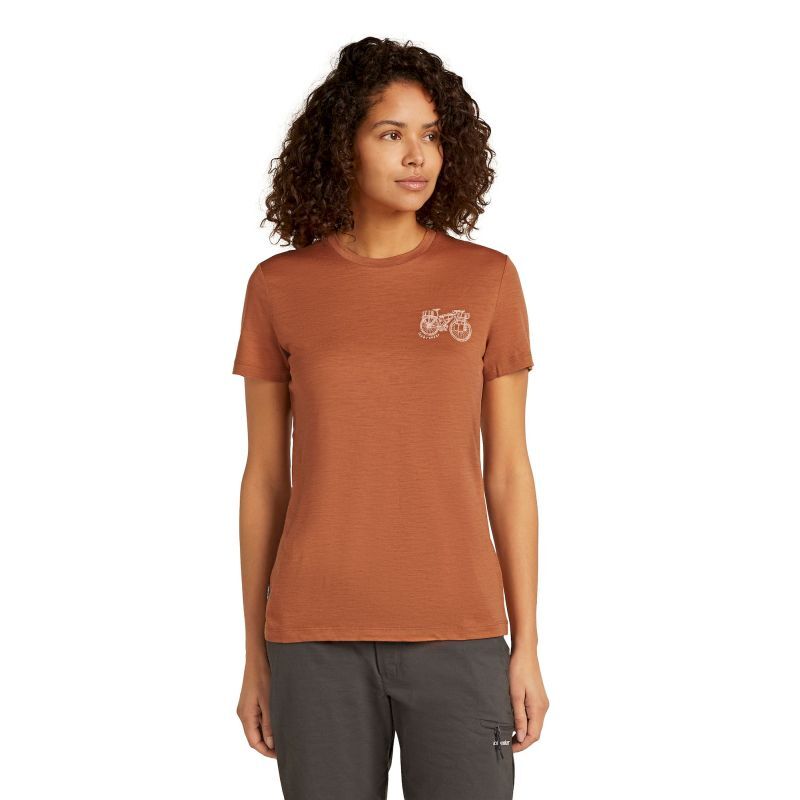 Merino 150 Tech Lite SS Tee Adventure Ride - T-shirt en laine mérinos femme
