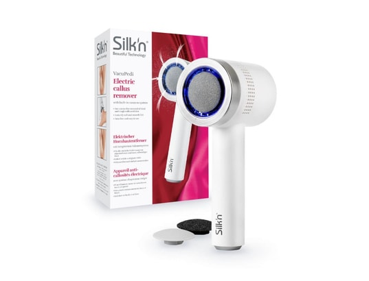 SILK'N - Vacupedi râpe électrique avec système d'aspiration vp1pe1001