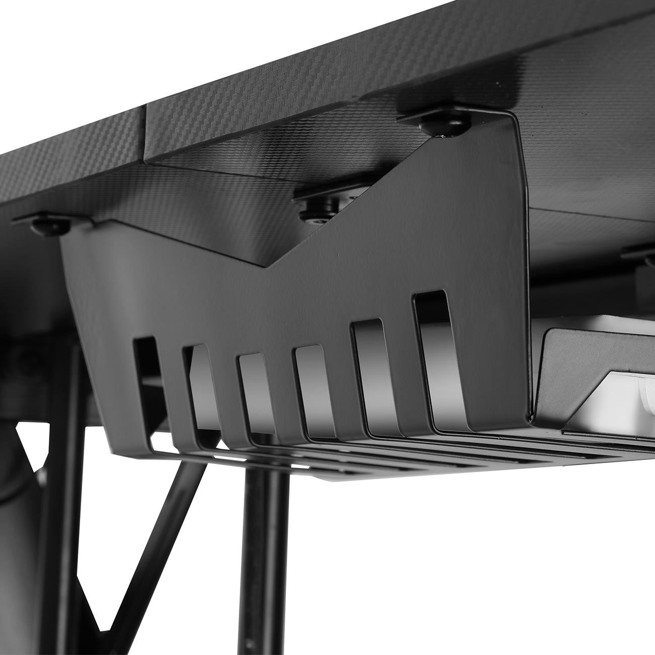 MY SIT Gaming Tisch 140 cm TITAN mit LED Beleuchtung und Mauspad