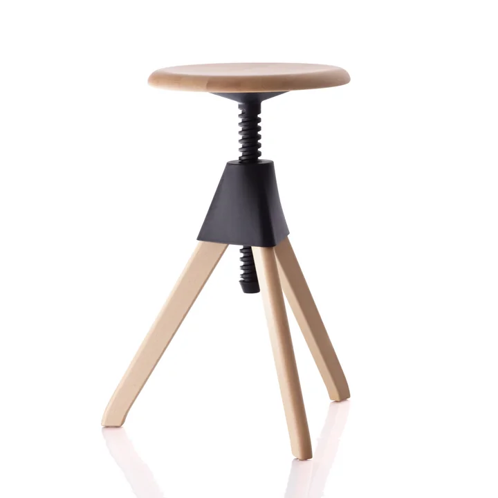 Magis - Jerry The Wild Bunch Hocker (50-60 cm), schwarz